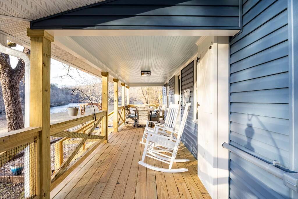 Riverside Relaxer W/Hot Tub+Fire Pit +Wifi & View Franklin Exterior foto